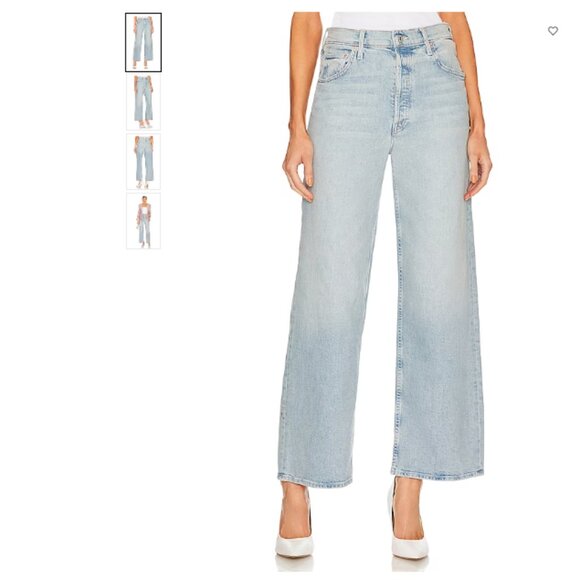 MOTHER | High Waisted Spinner Skim Jeans (Pre-Party) Size 32 NWT - Picture 1 of 4